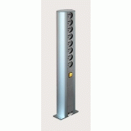 POTELET DE DISTRIBUTION GRIS PRISES FRANçAISE / UTE 8 PRISES