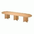 TABLE MODULAIRE THEMIS 2 - PLATEAU 216 X 120 CM MERISIER