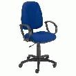 FAUTEUIL BUREAU MARS CONTACT PERMANENT COLORIS BLEU