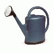 ARROSOIR 13 LITRES OVALE EXTRA-FORT AVEC POMME ET GRILLE MÉTAL 13 LITRES - COLORIS BLEU ACIER