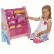 ARMOIRE - MEUBLE CLASSEUR - MEUBLE A CASE - RAYONNAGE WORLDS APART BIBLIOTHÈQUE DISNEY PRINCESS