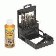 COFFRET DE 19 FORETS HSS COBALT + FLUIDE DE COUPE