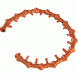 CERCLE DE 15 SEGMENTS 1/4'' À BUSES 1/4 ET BOUCHONS 1/4''. CERCLE DE 15 SEGMENTS 1/4'' À BUSES 1/4 ET BOUCHONS 1/4''.