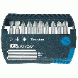 COFFRET DE 11 EMBOUTS DE VISSAGE 1/4  + PORTE EMBOUTS