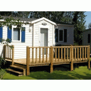 TERRASSE MOBIL HOME SIMPLE 4,50 X 2,50