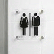 PLAQUE EN PLEXIGLAS AVEC PICTOGRAMME STANDARD