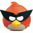 MINI ENCEINTE NOMADE GEAR4 ANGRY BIRDS SPACE ROUGE