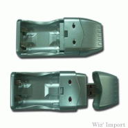CHARGEUR DE PILES USB