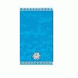 HABA SERVIETTE VIKING TIM TORRE BLEU LINGE DE BAIN