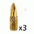 DIAGER 3 EMBOUTS VISSAGE PHILLIPS NO2 REVÊTEMENT TIN DIAGER 620PH2T
