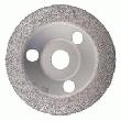 DISQUE ABRASIF BOMBÉ CARBURE DE TUNGSTÈNE GRAIN FIN ABRADISC Ø 125 MM 0927