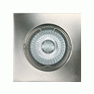 SPOT ENCASTRé CARRE ORIENTABLE ALU GU10 IP23