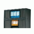 RÉHAUSSE POUR ARMOIRE À RIDEAUX ANTHRACITE
