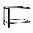 TABLE SE SORTIE GAUCHE POUR LAVE-VAISSELLE