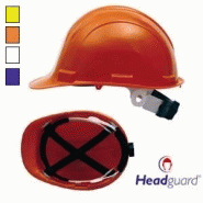CASQUE DE CHANTIER EN A.B.S. SERRAGE CRÉMAILLÈRE