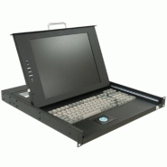 TIROIR ECRAN CLAVIER AVEC TRACKBALL