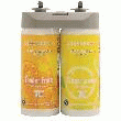 LOT DE 4 RECHARGES PARFUM FLORAL MICROBURST DUET RUBBERMAID