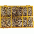 COFFRET DE 1600 RIVETS À TÊTE RONDE STANDARD ALUMINIUM/ACIER