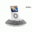 STATION D'ACCUEIL ENCEINTE JBL ON STAGE MICRO BLANC