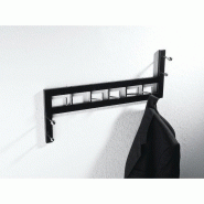 PORTE-MANTEAUX MURAL TALO NOIR