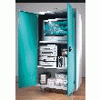 ARMOIRE AUDIOVISUELLE MONOBLOC POUR ÉCRAN PLAT
