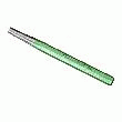 CHASSE-GOUPILLES CONIQUE  A : 3 MM; B : 10 MM; L : 120 MM