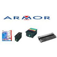 ARMOR X ZEBRA ROULEAU ENCREUR CIRE 110X300 BLACK