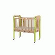 LIT CRÈCHE LILI BARREAUX 100 X 50 CM MONTANTS COLORIS ORANGE + MATELAS
