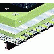 PANNEAU DE COUVERTURE SYSTÈME ACOUSTIQUE SYSCO A 121