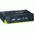 COMMUTATEUR KMV LEVELONE 2 PORTS USB KVM-0221