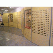 NOS AGENCEMENTS DE MAGASINS - CENTRES OPTIQUES