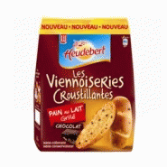 HEUDEBERT LES VIENNOISERIES CROUSTILLANTES PAIN AU CHOCOLAT 200 G