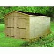 GARAGE EN BOIS 13,44M² - PANNEAUX 16MM GARAGE BOIS