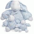 LAPIN CÂLIN TICHOU BLEU  15CM ACHETÉ, LE 2EME À -25%