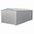 GARAGE MÉTAL 13,5M² SILVER GREY HAUT DE GAMME GARAGE MÉTAL