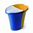 Corbeille de tri - bureau b06 Corbeille de tri - bureau b06