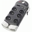 MULTIPRISE PARAFOUDRE 6 PRISES + PROTECTION TÉLÉPHONE + PROTECTION TV - APC