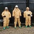 COMBINAISON ANTI ACIDES NÉOPRÈNE JAUNE