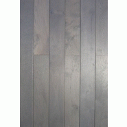 PARQUET MASSIF EN CHÊNE - GRIS GRAFITE