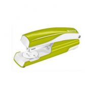 AGRAFEUSE DE TABLE LEITZ EN METAL - AGRAFES 24/6-26/6 - 30 FEUILLES - BLANC METALISE
