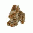 LAPIN COUCHÉ MARRON 24CM  LAPIN COUCHÉ MARRON