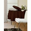 NAPPE DE TABLE SOLEIL D OCRE SOLEIL D'OCRE NAPPE RONDE LINA DIAM.180CM CHOCOLAT