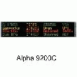AFFICHEUR ÉLECTRONIQUE ALPHA 9200C