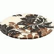 GUERIDON ALMATA O 60 CM DECOR GLAMOUR DECOR GLAMOUR CHOCOLAT