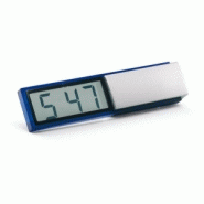 HORLOGE BUREAU DIGITAL COLORÉ PUBLICITAIRE