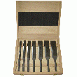 COFFRET DE 7 CISEAUX À BOIS QUEUE SDS-PLUS