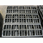 Grilles de caniveau sans cadre en fonte Grilles de caniveau sans cadre en fonte