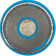 DOS MAGNÉTIQUES DIAMÈTRE 58 MM