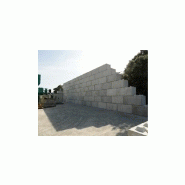 BLOC EN BÉTON PRÉFABRIQUÉ STABLOCK