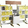 PACK ECO ONISEP : 2 PRÉSENTOIRS+ SUPPORT SIGNAL.+CONSOLE INFOR. ZÉDIA CCE JAUNE